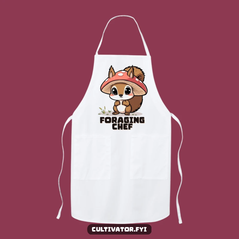 Funny Squirrel Explorer Apron: Protect Your Clothes with Forest Humor