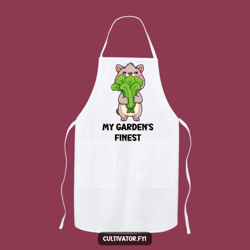Funny Harvest Animal Apron: Kitchen Garden Delight, Perfect Gift