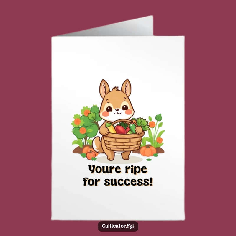 Humorous Free Printable Congrats Card: Produce Pal, Easy DIY