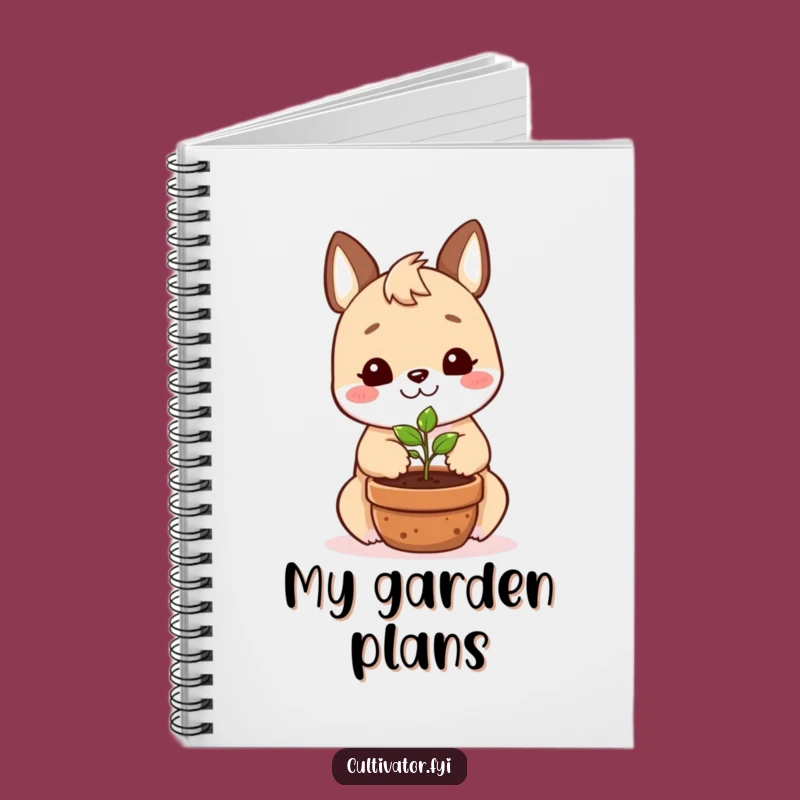 Funny Gardener Animal Notebook: Garden Plans, Thoughtful Funny Gift!