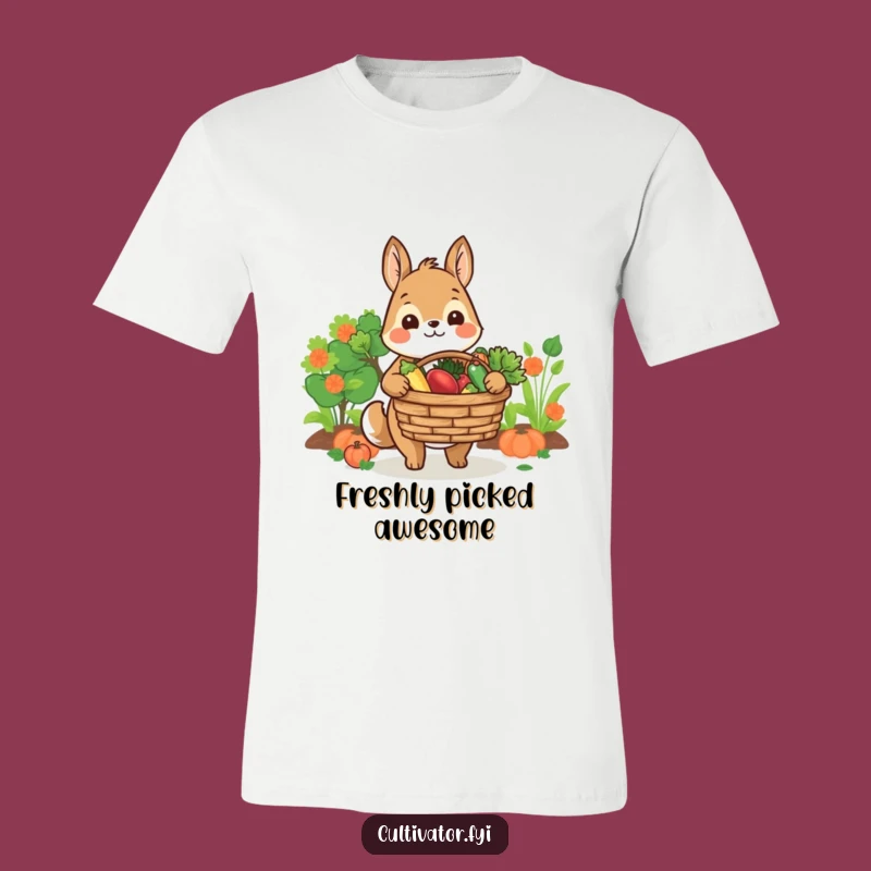 Funny Farmer Animal T-Shirt: Harvest Cheer - Great Funny Gift