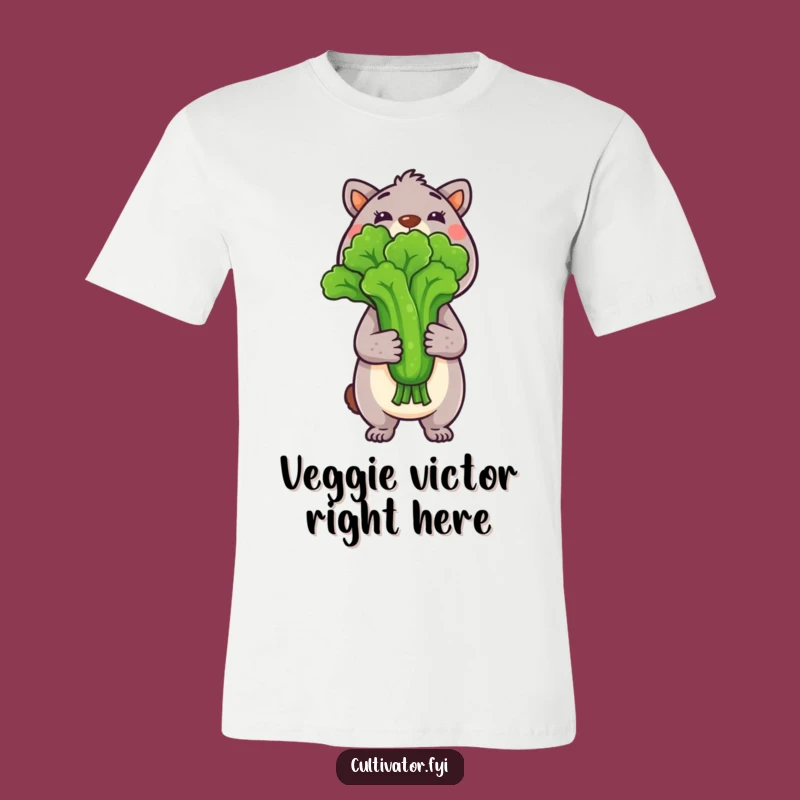 Funny Harvest Animal T-Shirt: Veggie Pride, Great Farmer Gift