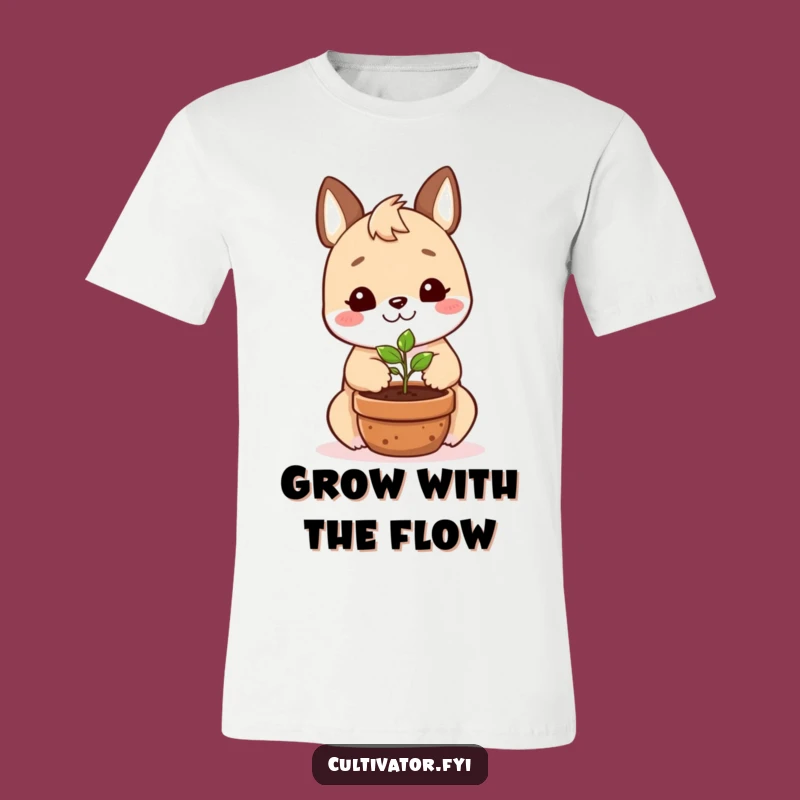 Funny Gardener Animal T-Shirt: Happy Green Thumb, Great Funny Gift Tee